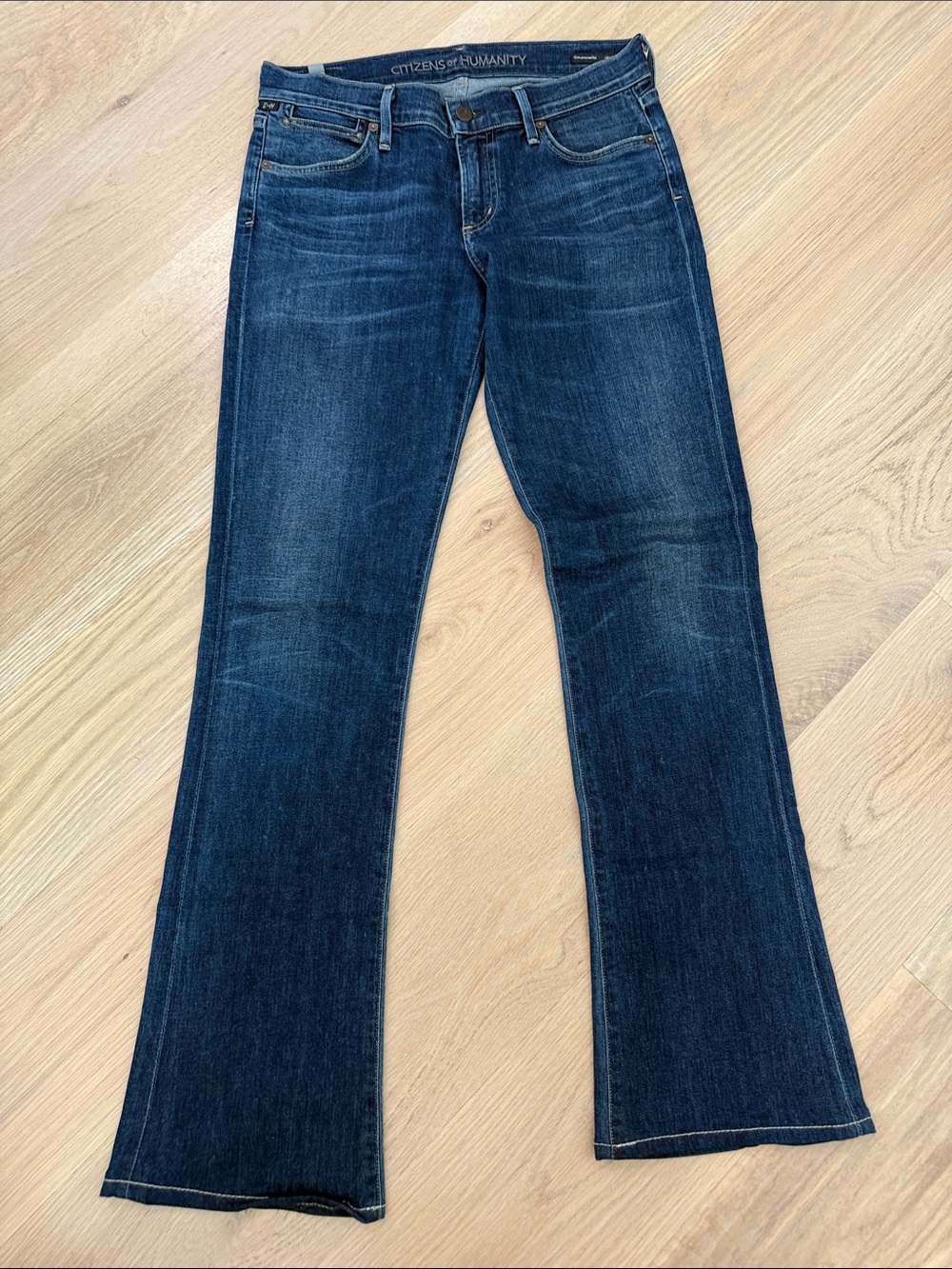 Citizens of Humanity Emanuelle Slim Bootcut Jeans - Wash Code 1472, Size 28